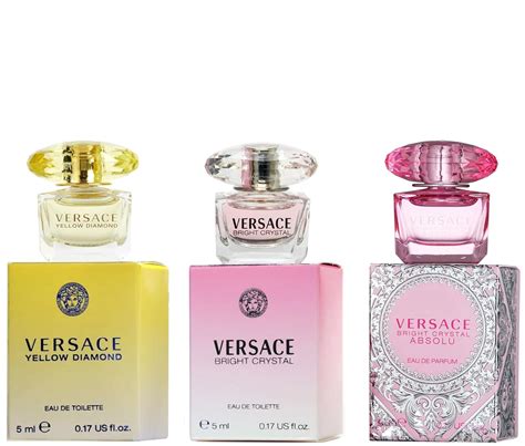 versace women's mini gift set|Versace Miniature Variety Trio Collection Perfume Gift Set for .